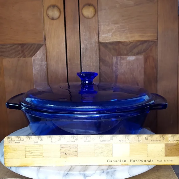 Cobalt Blue Casserole Dish - Picture 4 of 17
